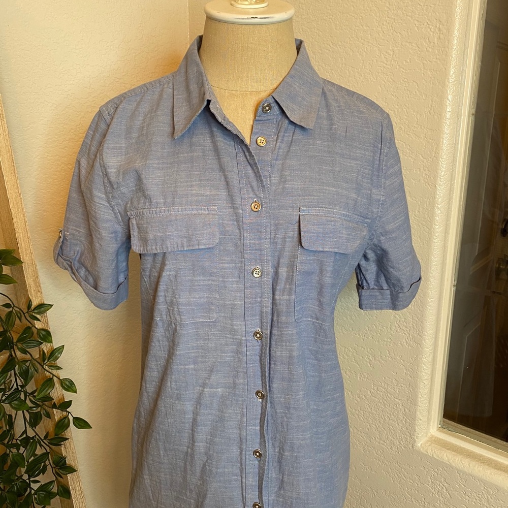 Equipment Button Down Mini Dress - image 6